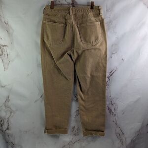 Pacsun Jeans Womens 26 Mom High Rise Brown Tan Denim Carpenter Mechanic